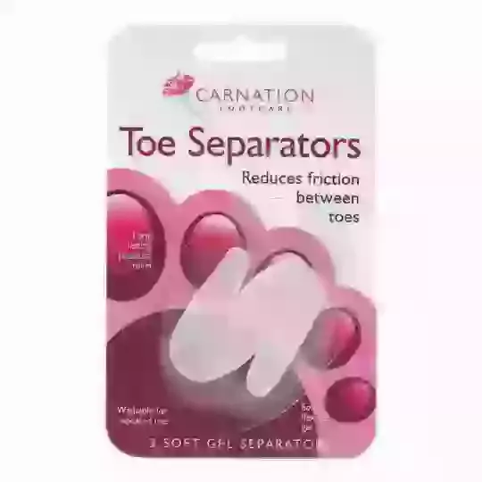 Carnation Gel Toe Separators X 2